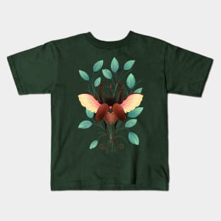 Love bug scarab beetle Kids T-Shirt